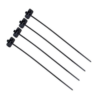 Brida para cables autoblocante para bicicleta de 4 piezas 