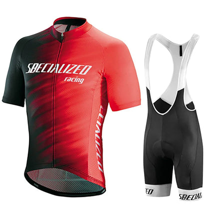 Cycling Jersey Set with Gel Pad 
