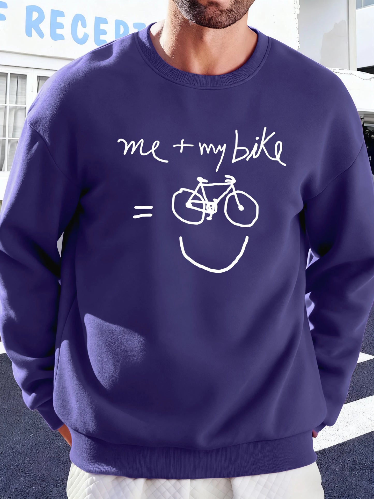 Me + My Bike Crewneck Sweatshirt