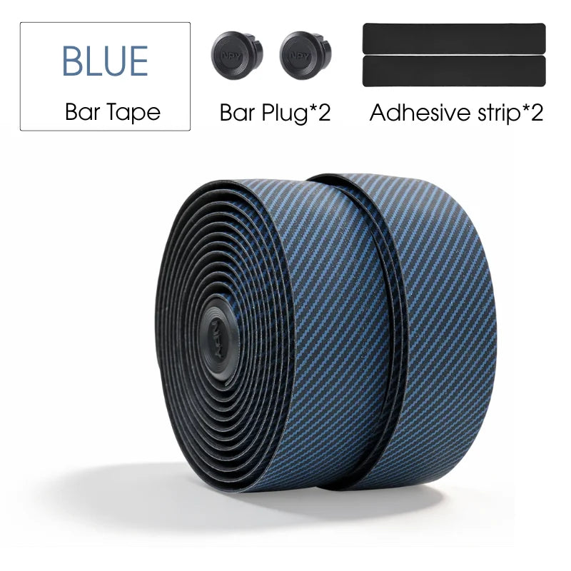Road Bike Handlebar Tape – Anti-Slip Waterproof PU+EVA Bar Wrap