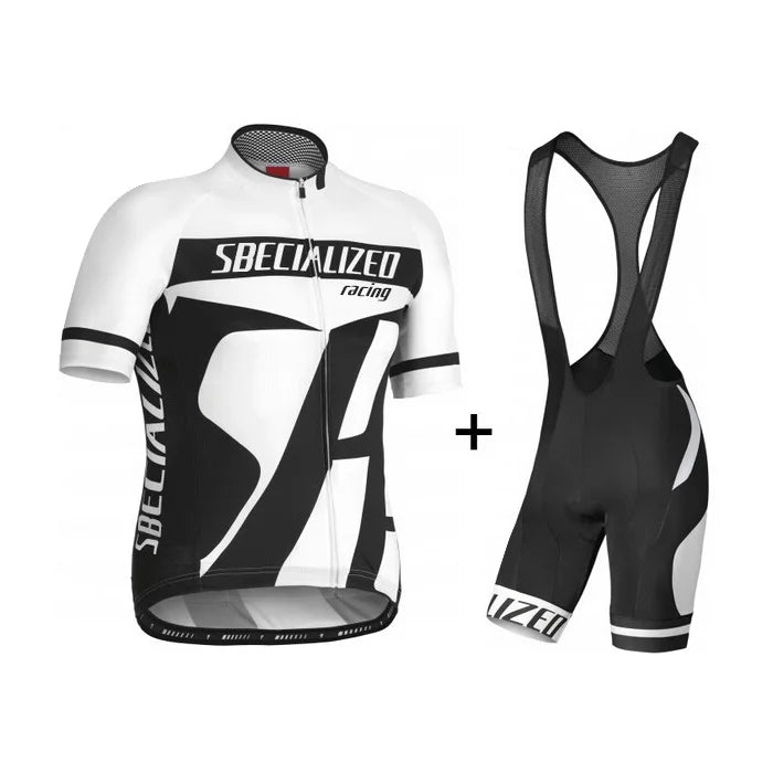 Cycling Jersey Set with Gel Pad 