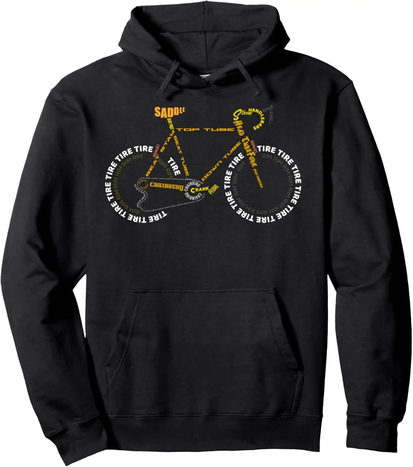 Bicycle Anatomy Hoodie Fans