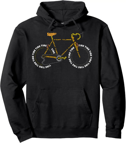 Bicycle Anatomy Hoodie Fans