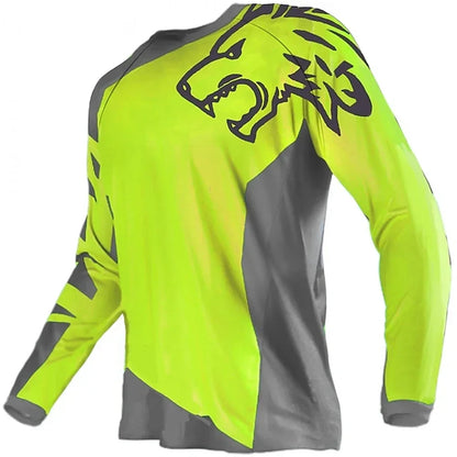 Men’s Downhill Long Sleeved Bicycle Jersey