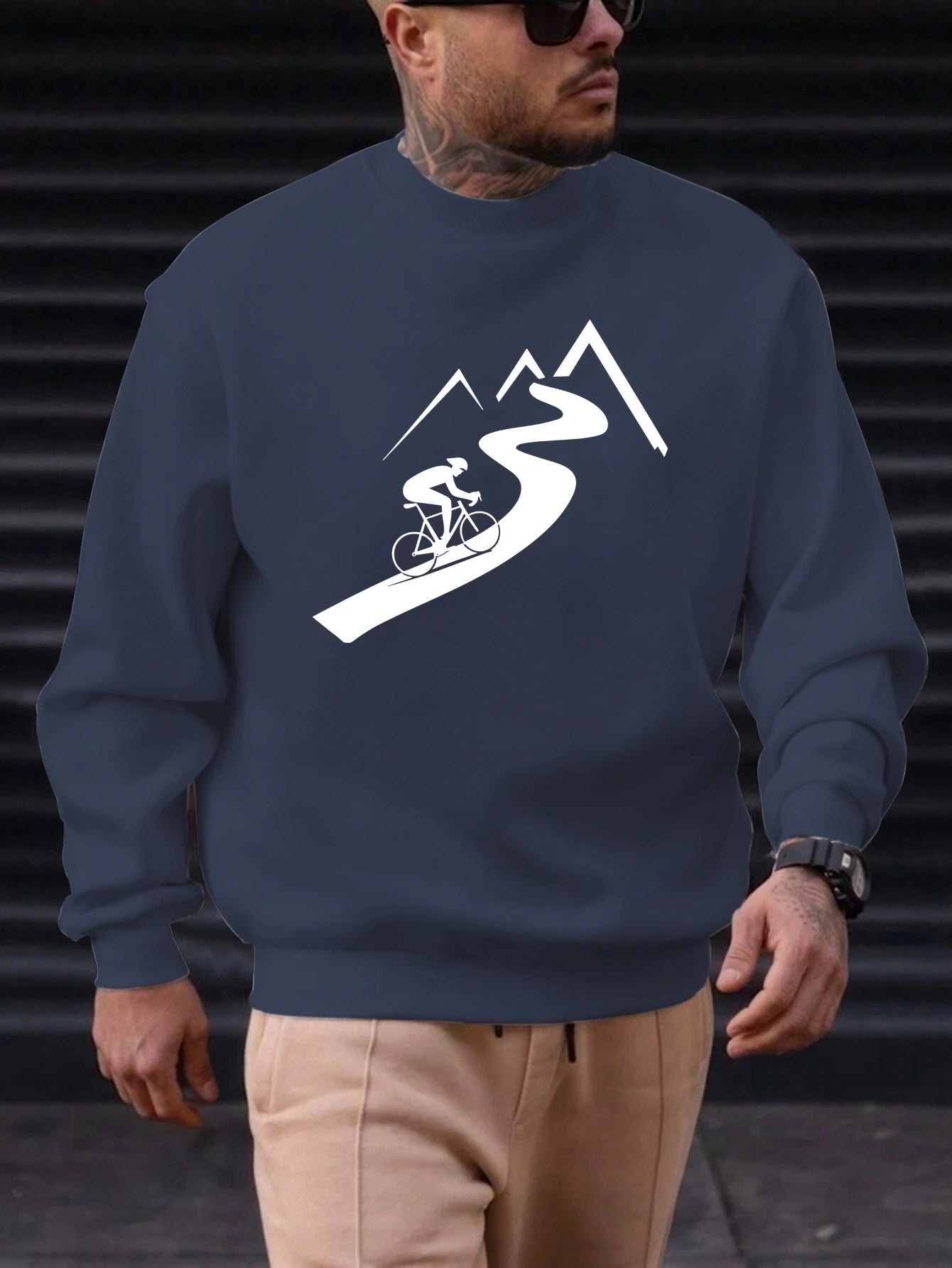 Mountain Road Cycling Sweatshirt