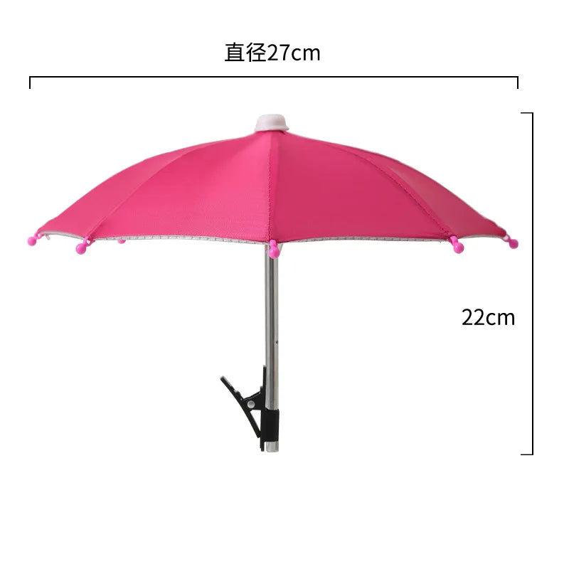 Ombrello parasole per cellulare