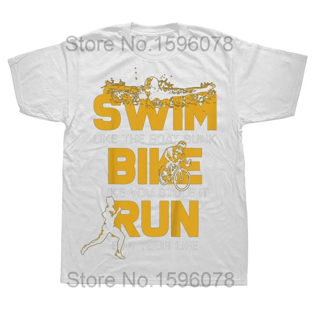 Magliette Triathlon Nuoto Bici Corsa 