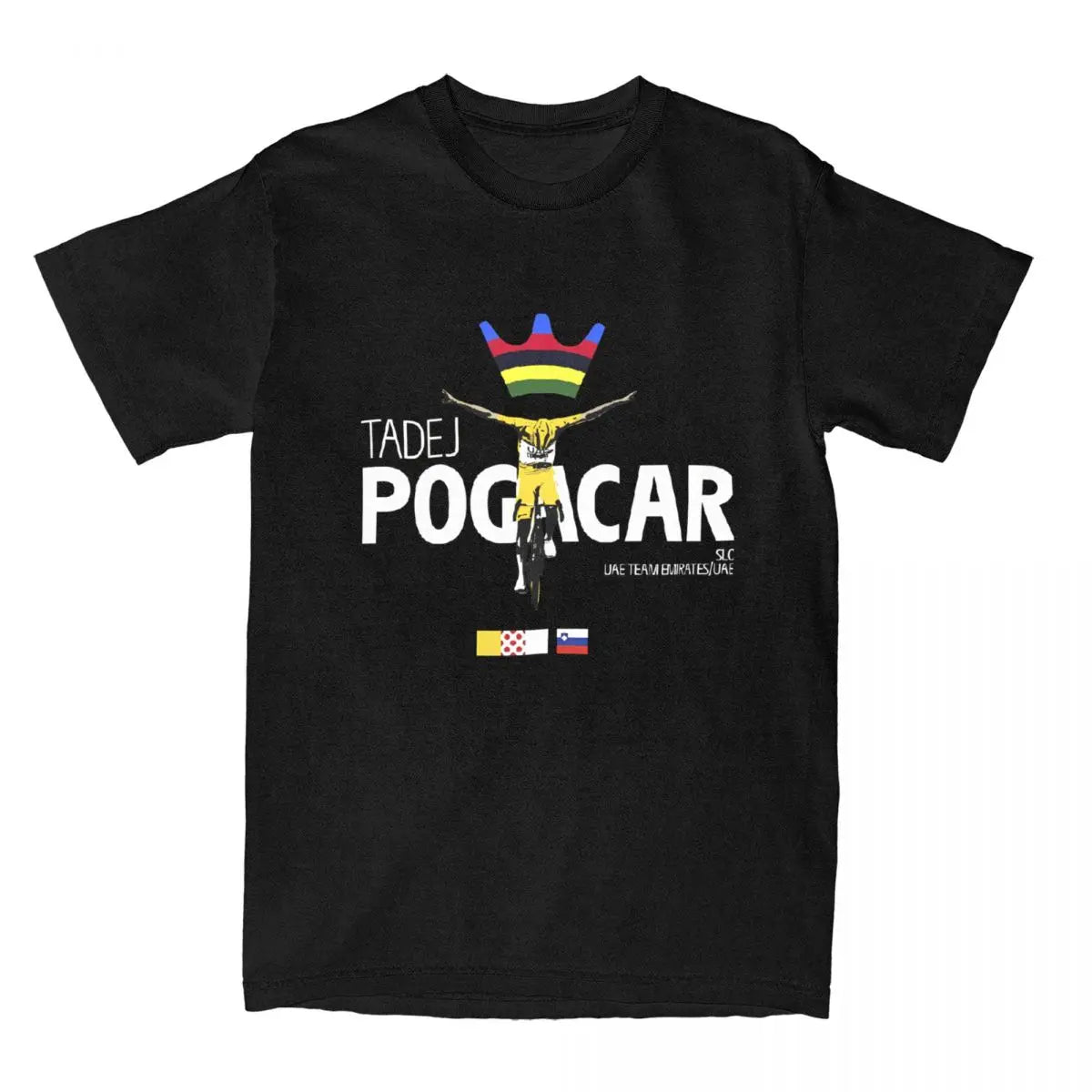 T-shirt da ciclismo Tadej Pogačar da uomo