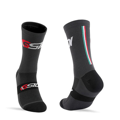 High-Performance Mid-Calf Cycling Socks