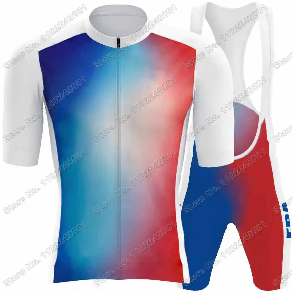 France Cycling Jersey Set 
