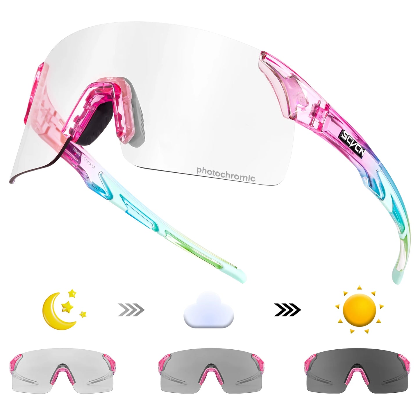 Futuristic Shield Sunglasses