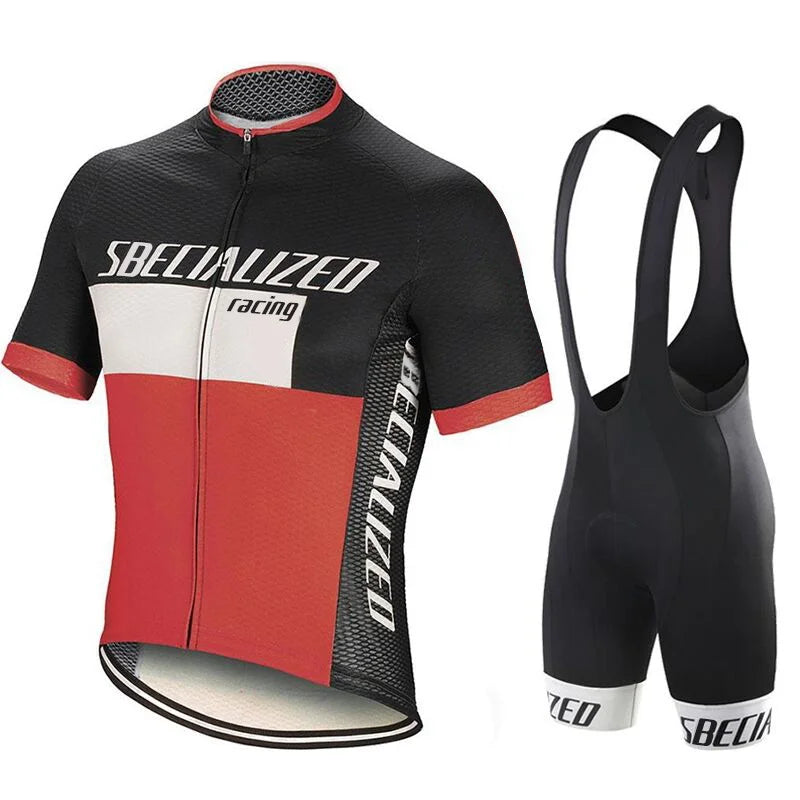 Cycling Jersey Set with Gel Pad 