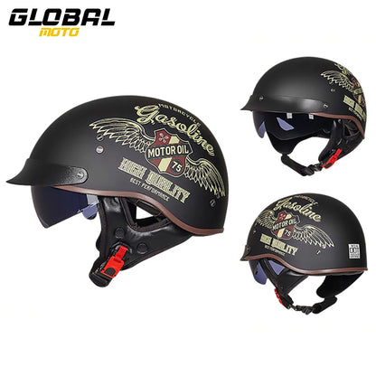 Retro Half-Shell Cycling Helmet
