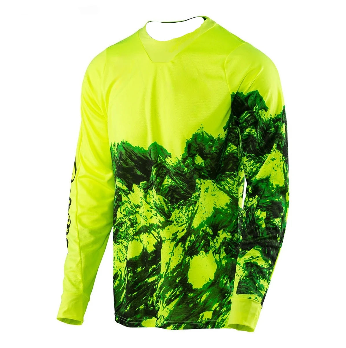Long Sleeve Cycling Jersey – 3D Print MTB Off-Road Quick-Dry