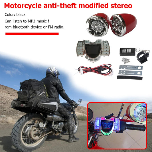 Motorrad -Bluetooth -Audiosystem