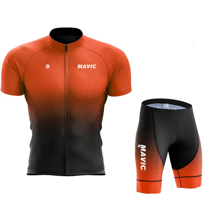 Conjunto de camisa de ciclismo da Suíça 