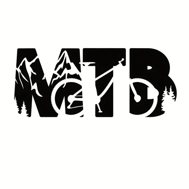 Waterproof MTB Bike Sticker – Vinyl Decal for Frame & Car