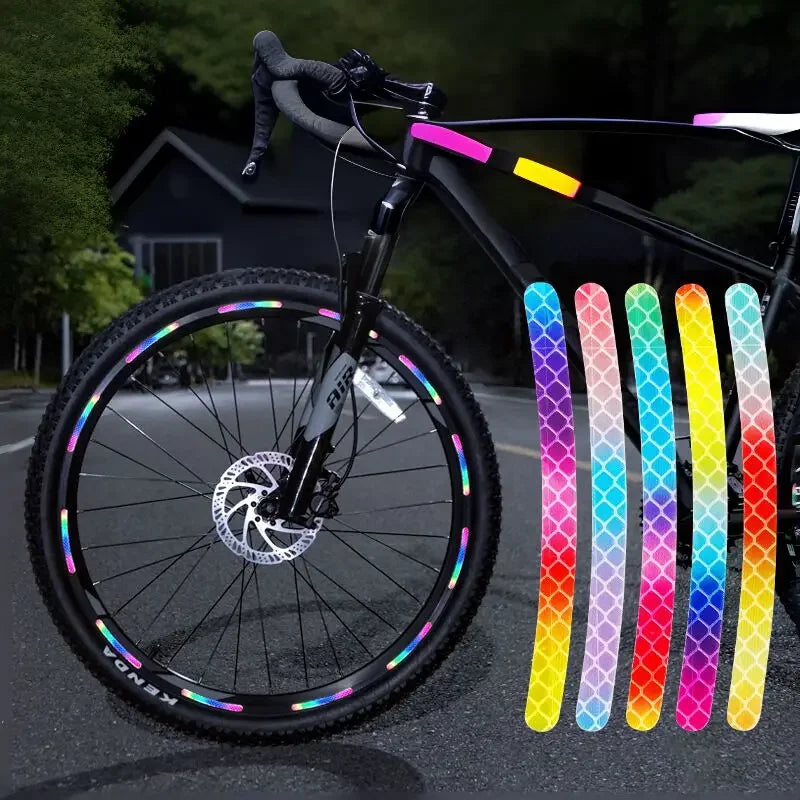 20/40pcs Bicycle Reflective Sticker for Wheels 