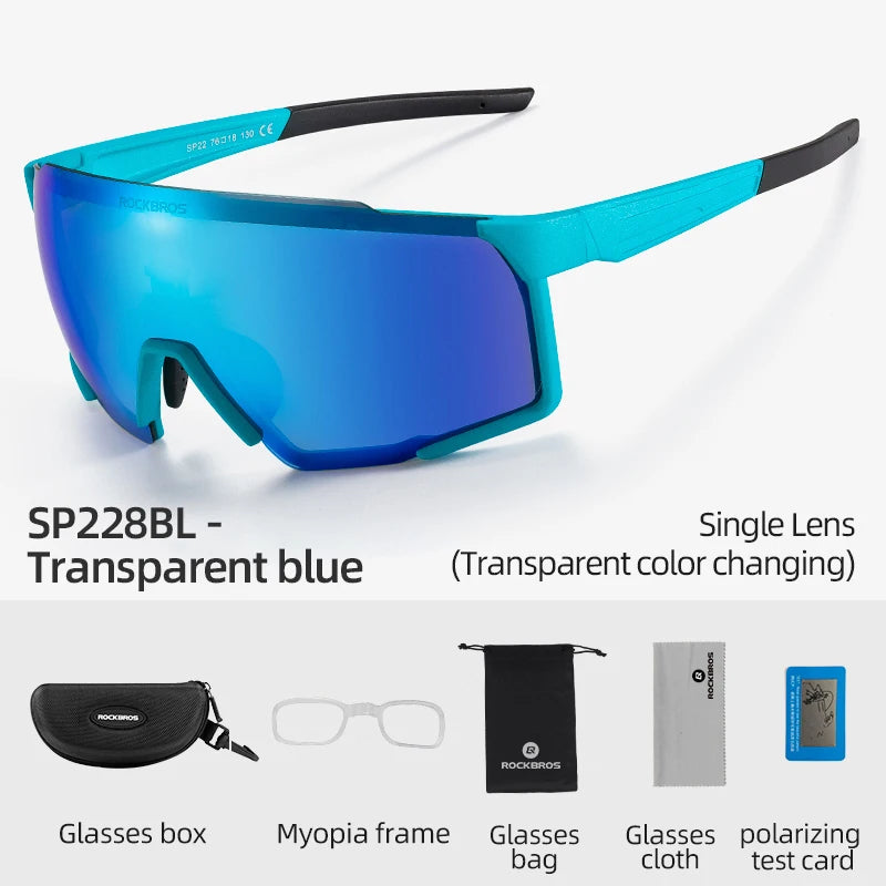 Photochromic Cycling Glasses Pro