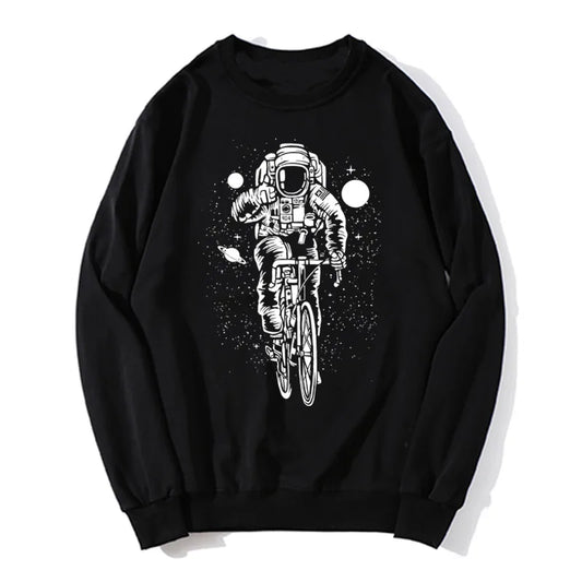 MTB Astronaut Cyclist Hoodie