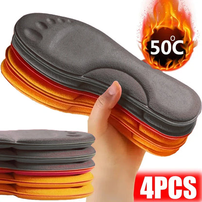 Constant Temperature Self-Heating Insoles