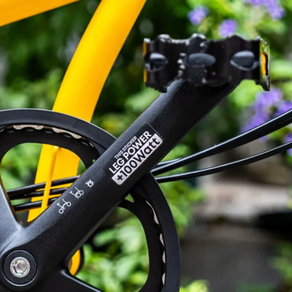 Leg Power +Watt Bicycle Decals