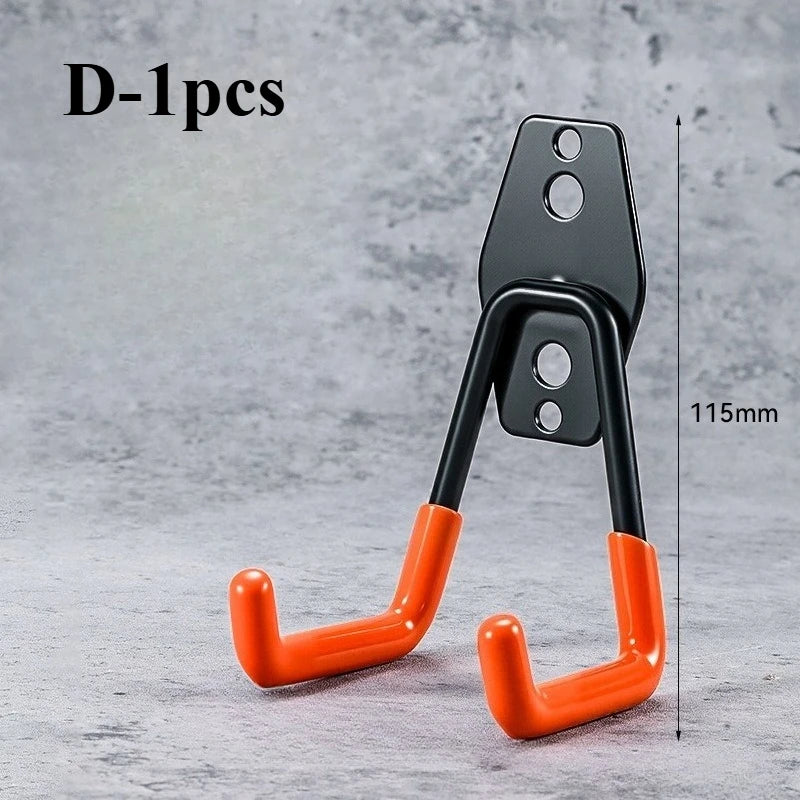 Heavy-Duty Metal Wall Hook – Garage Bike & Tool Storage