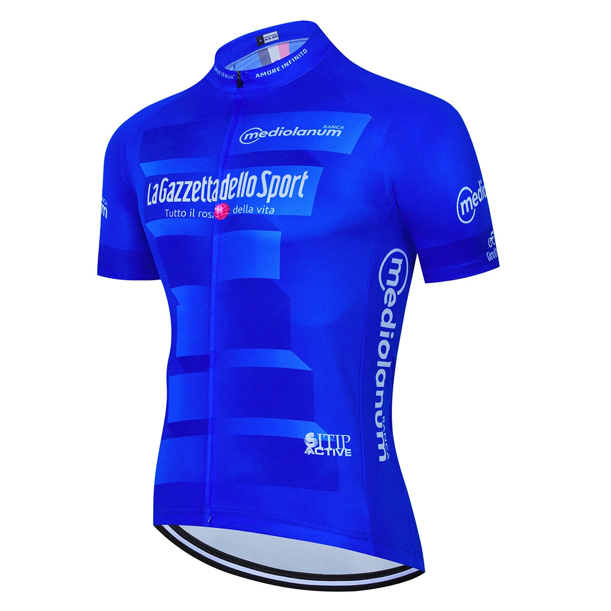 Men’s Short Sleeve Cycling Jersey – Breathable Road Bike Shirt