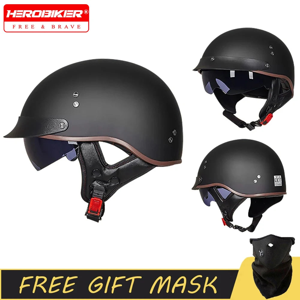 Retro Half-Shell Cycling Helmet