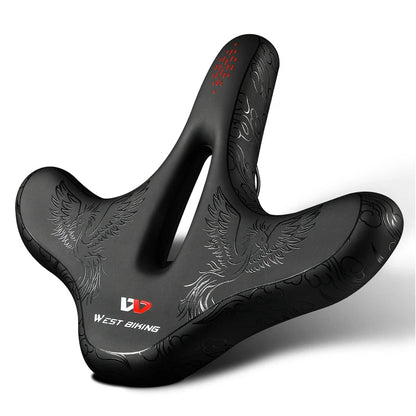 Bequemer breiter Fahrradsattel