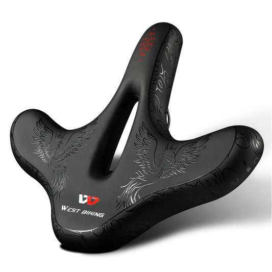 Bequemer breiter Fahrradsattel