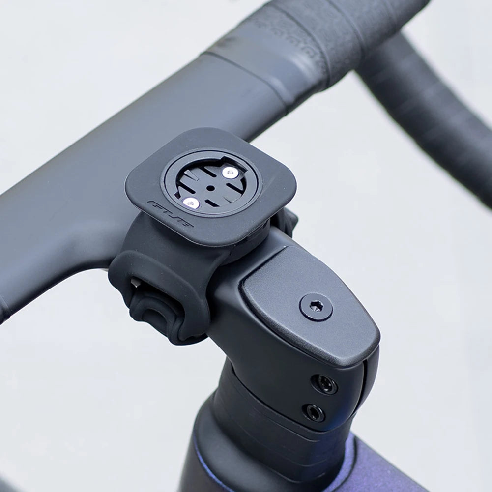 Silicone Bike Computer Mount – Universal Handlebar Bracket for GPS & Radar