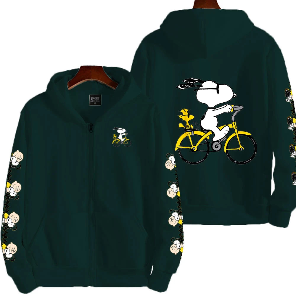 Bicycle Full-Zip Hoodie