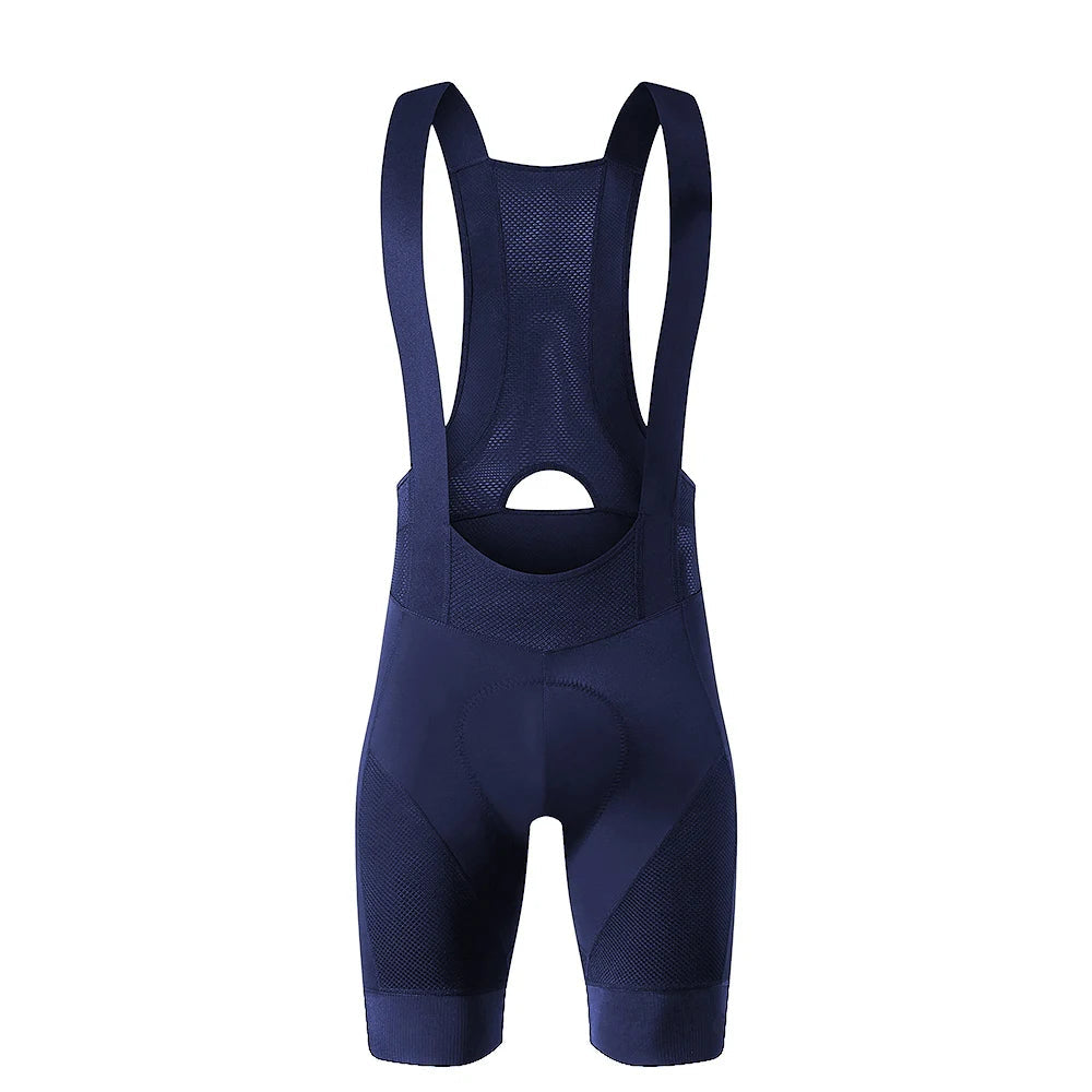 Men’s Cycling Bib Shorts – 6H Padded Lycra MTB Road Bike