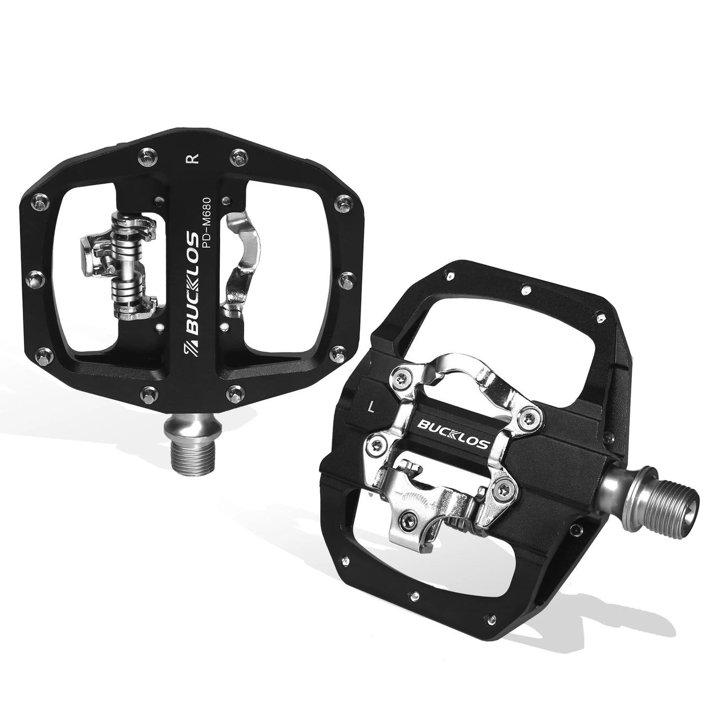 Dual-Sided SPD & Flat Bike Pedals