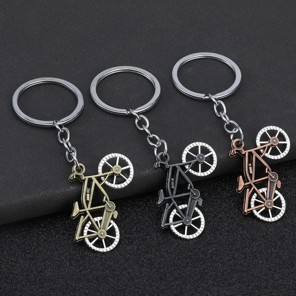 Vintage Bicycle Keychain 