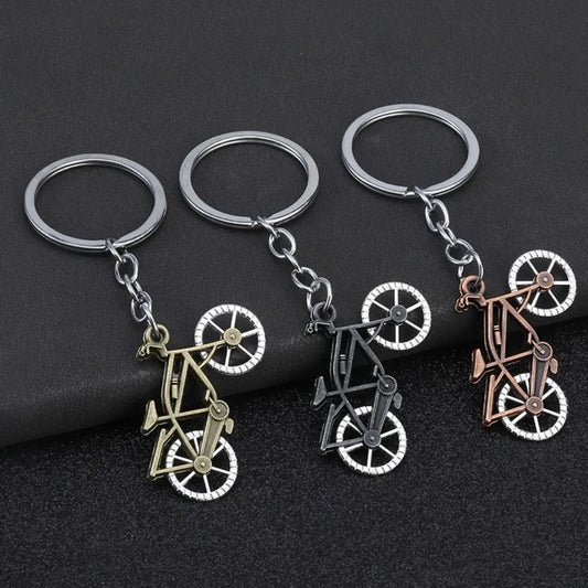 Vintage Bicycle Keychain 