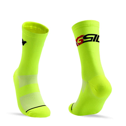High-Performance Mid-Calf Cycling Socks