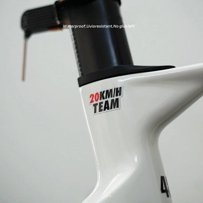 Autocollants de vélo d’équipe de vitesse de cyclisme