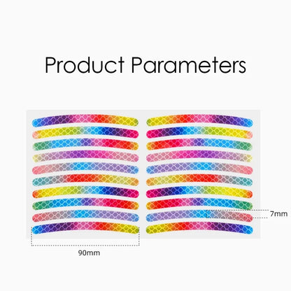 20/40pcs Bicycle Reflective Sticker for Wheels 