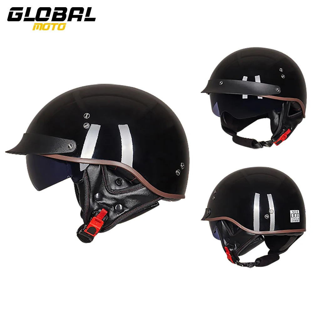 Retro Half-Shell Cycling Helmet