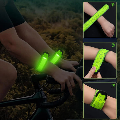 Armband LED Radfahren Sicherheit