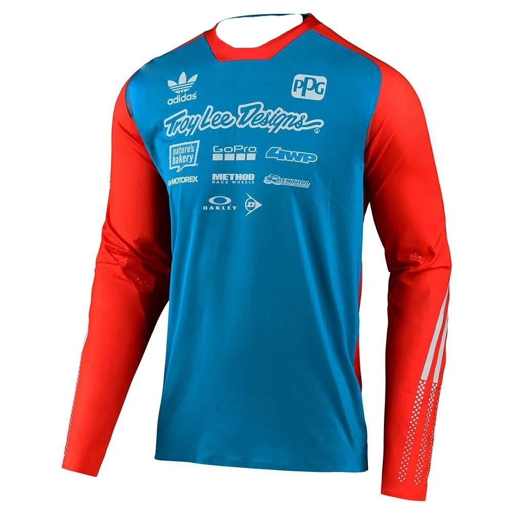 Long Sleeve Cycling Jersey – 3D Print MTB Off-Road Quick-Dry