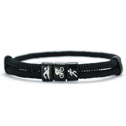 Men's Sport Cord Bracelet – Adjustable Rope Wrist Accessory