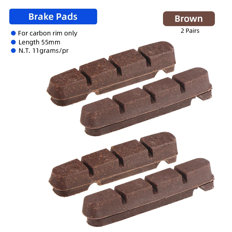 Colorful Bicycle Brake Pads