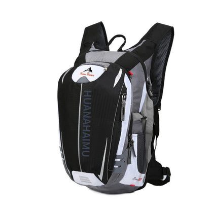 Cycling Backpack with Helmet Holder