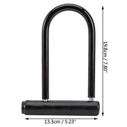 1/2 Set Bicycle U Lock Portables 