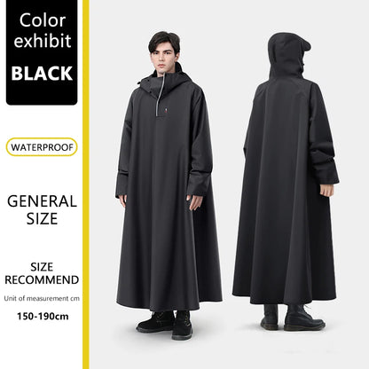 Long Waterproof Cycling Poncho