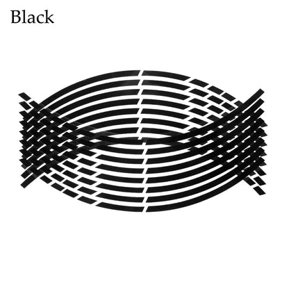 1 Set Tire Decals Trim Strips