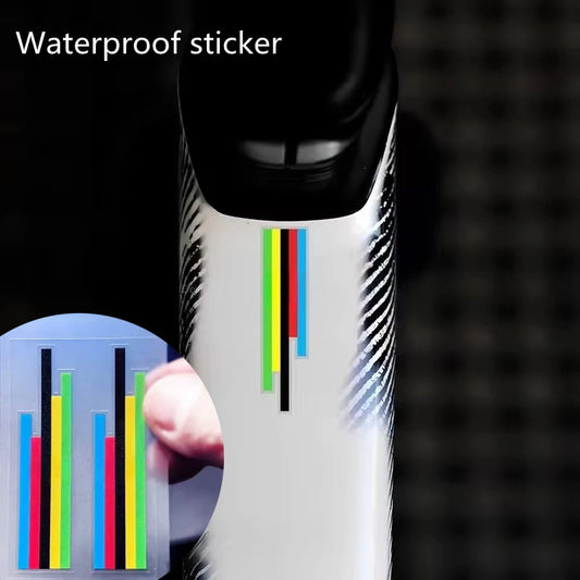 2PCS Rainbow Sticker Waterproof